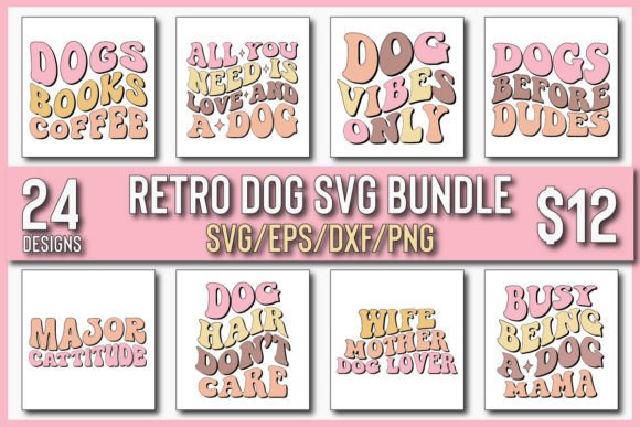 About Retro Dog Svg Bundle Vol 1