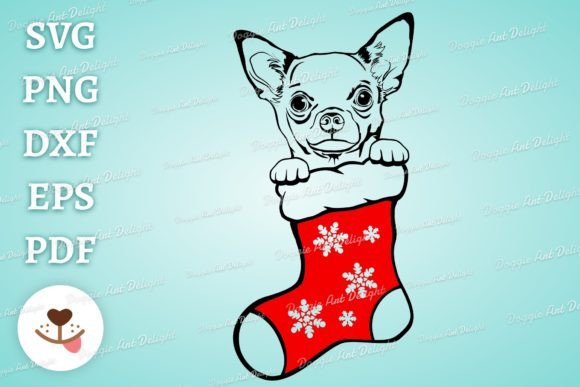 Cute Christmas Chihuahua Dog SVG Png: A Designer's Project Review