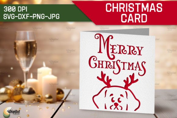 Dog SVG Christmas Card Animal: Design Review