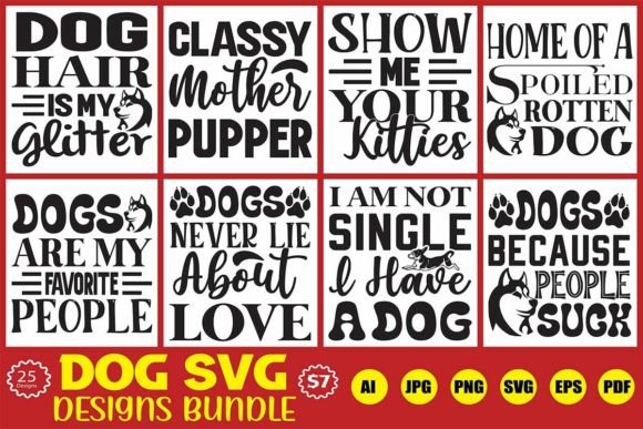Dog SVG T Shirt Designs Bundle Review for Embroidery