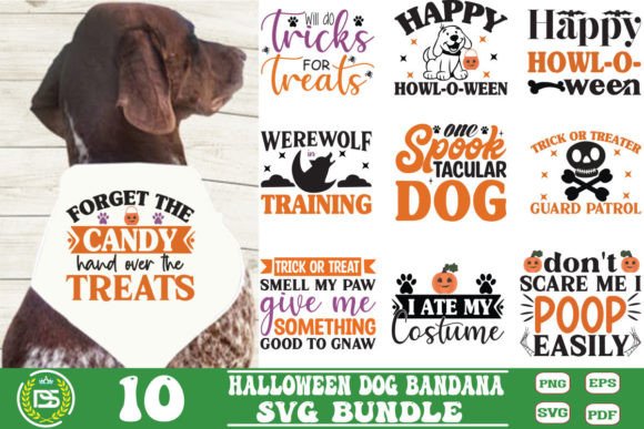 Halloween Dog SVG Bandana Bundle Review