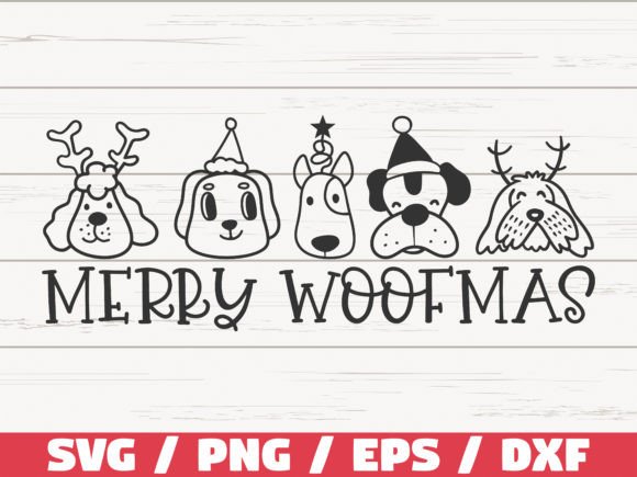 Merry Woofmas SVG Christmas Dog SVG Review