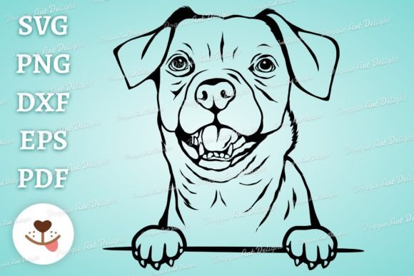 Peeking Chiweenie Dog SVG PNG DXF Cut Review