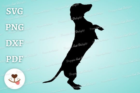 Standing Dachshund Dog Svg: A Designer's Review