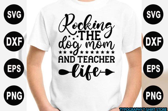Teacher T-shirt Design, Rocking the Dog: A Real-Use Embroidery Review